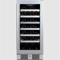 Avallon 15 Inch Wide 27 Bottle Capacity Single Zone Wine Cooler with Right Swing Door AWC152SZRH
